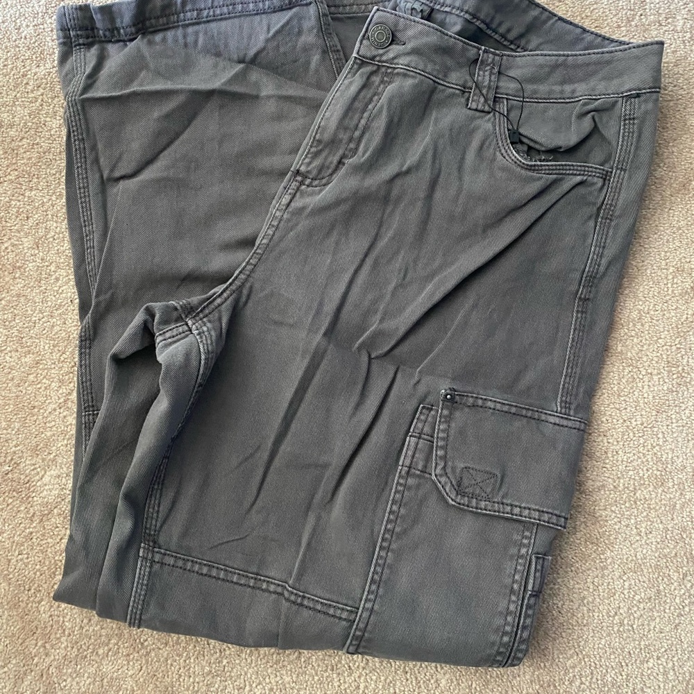 Gray Cargo Pants